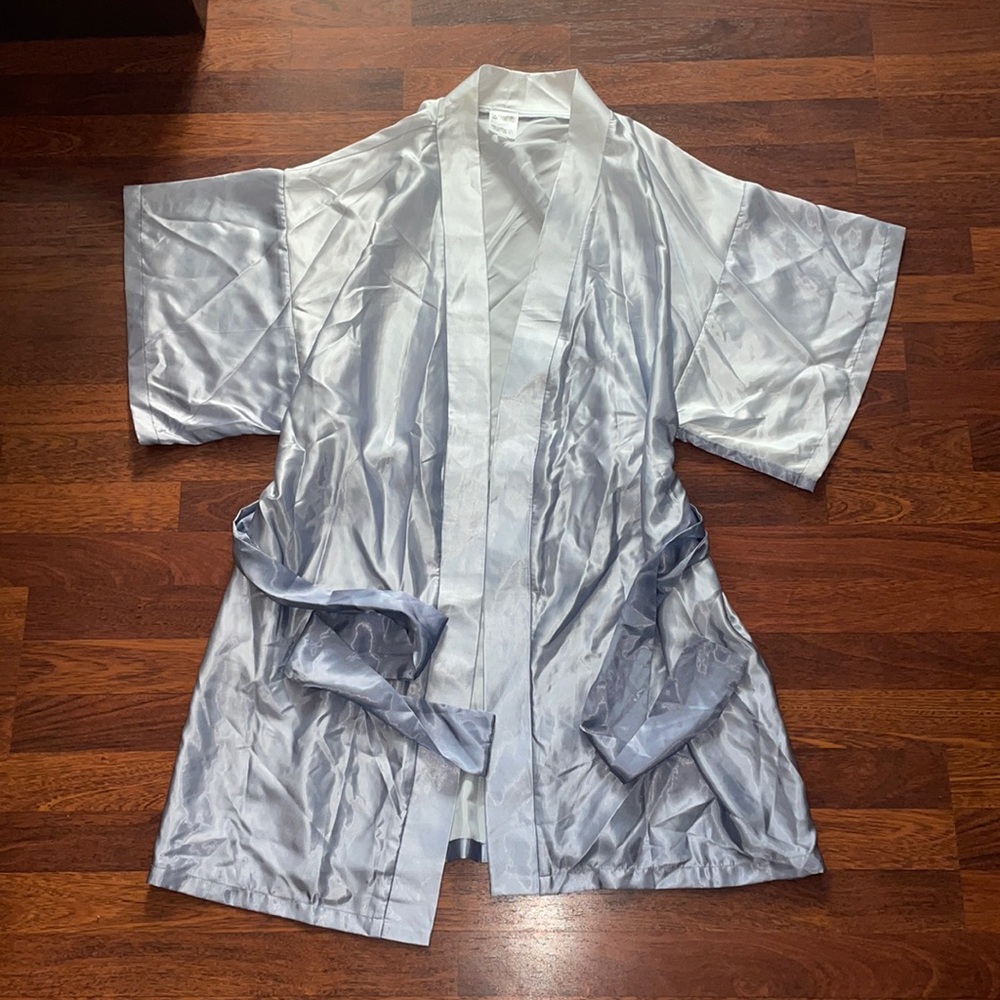 Plum Pretty Sugar Silver Grey ombre robe